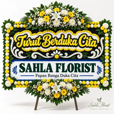 Papan Bunga Duka Rumah Duka Husada